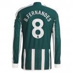 Günstige Fußballtrikots Manchester United B. Fernandes 8 Auswärtstrikot 2023-24 Langarm